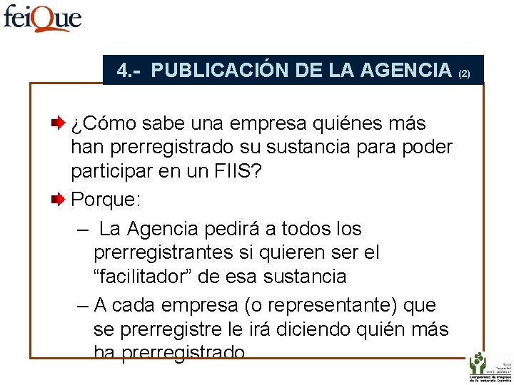 4. - PUBLICACIÓN DE LA AGENCIA (2) ¿Cómo sabe una empresa quiénes más han