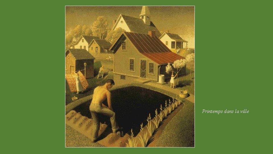 Printemps dans la ville 