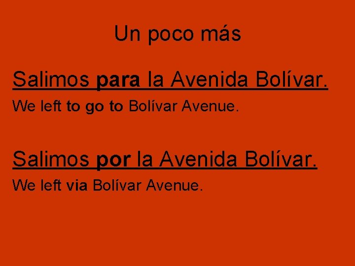 Un poco más Salimos para la Avenida Bolívar. We left to go to Bolívar