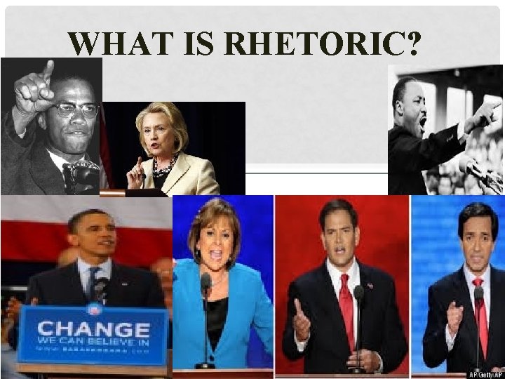 WHAT IS RHETORIC QUICKWRITE AND WRAPAROUND Schools across