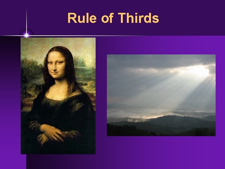 Rule of Thirds 