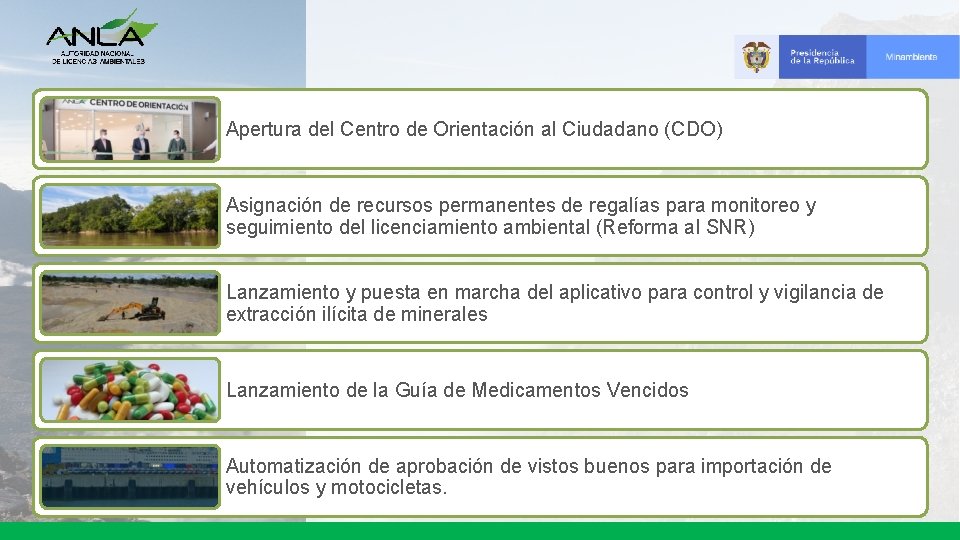 Apertura del Centro de Orientación al Ciudadano (CDO) Asignación de recursos permanentes de regalías