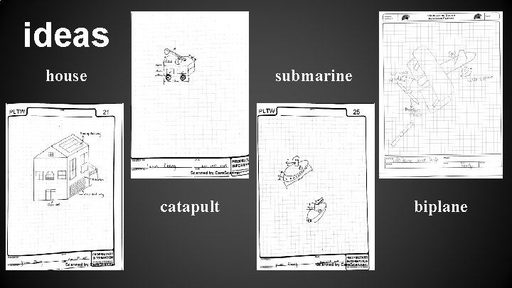 ideas house submarine catapult biplane 