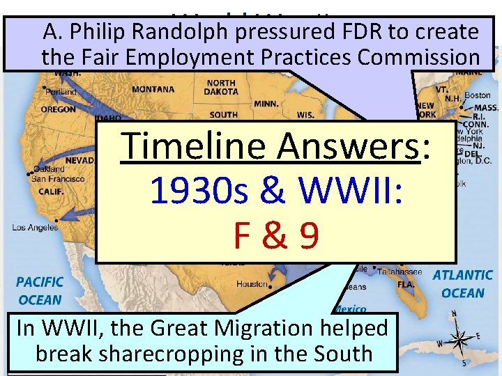 Worldpressured War II FDR to create A. Philip Randolph the Fair Employment Practices Commission