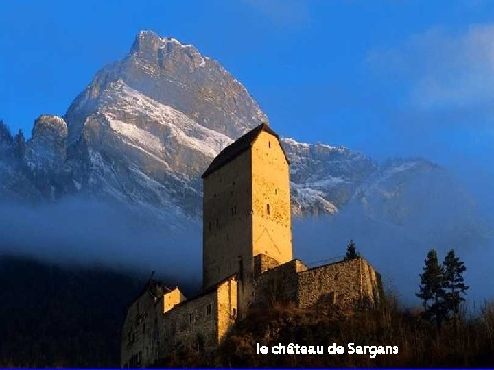 le château de Sargans 