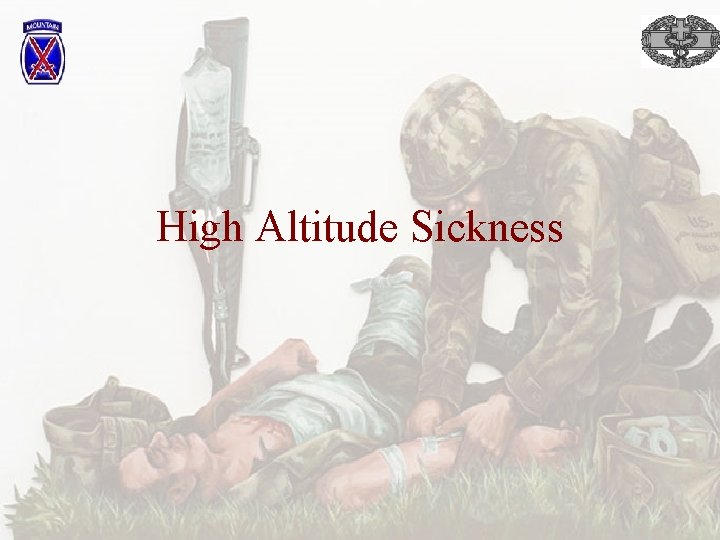 High Altitude Sickness 