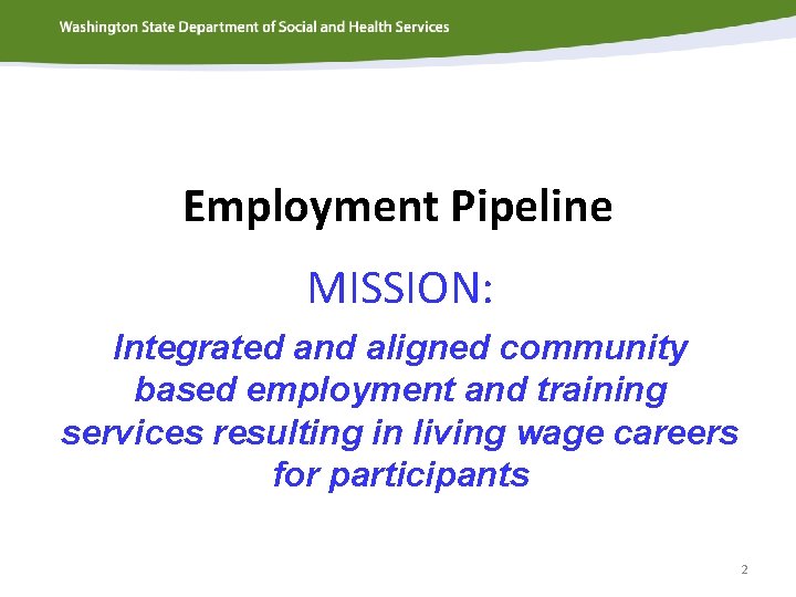 Community Development Employment Program Employment Pipeline Louisa Erickson Workforce Development Programs and