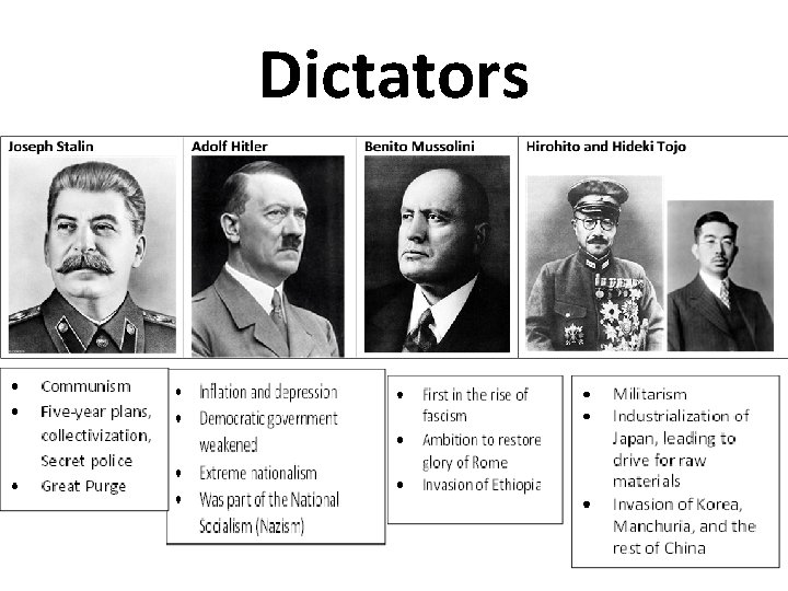 Dictators 