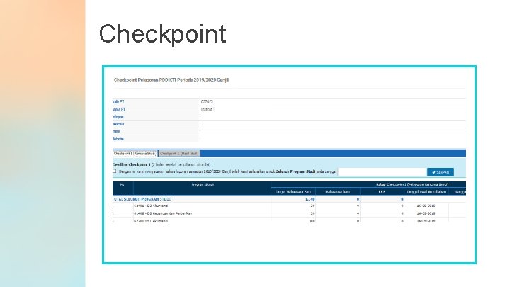 Checkpoint 