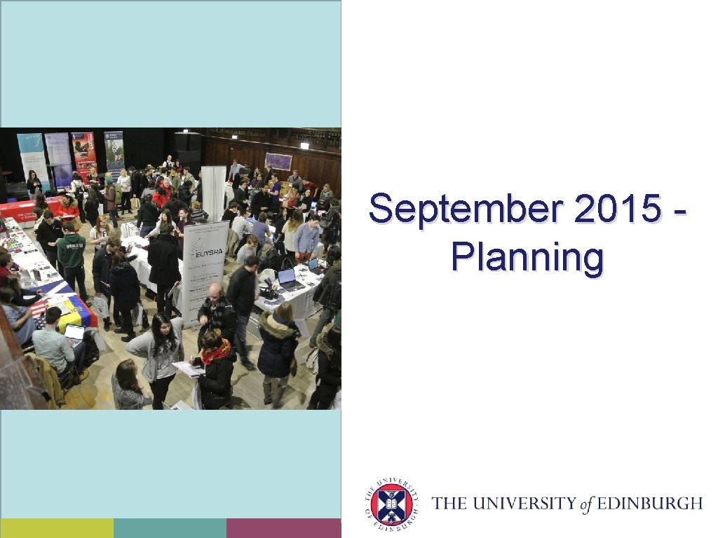 September 2015 Planning 