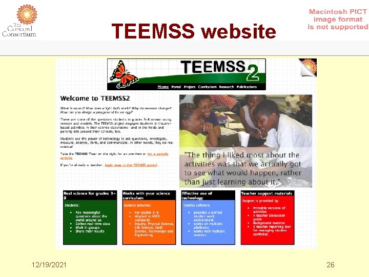 TEEMSS website 12/19/2021 26 