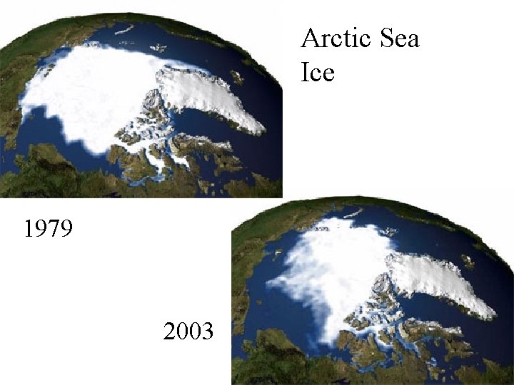 Arctic Sea Ice 1979 2003 