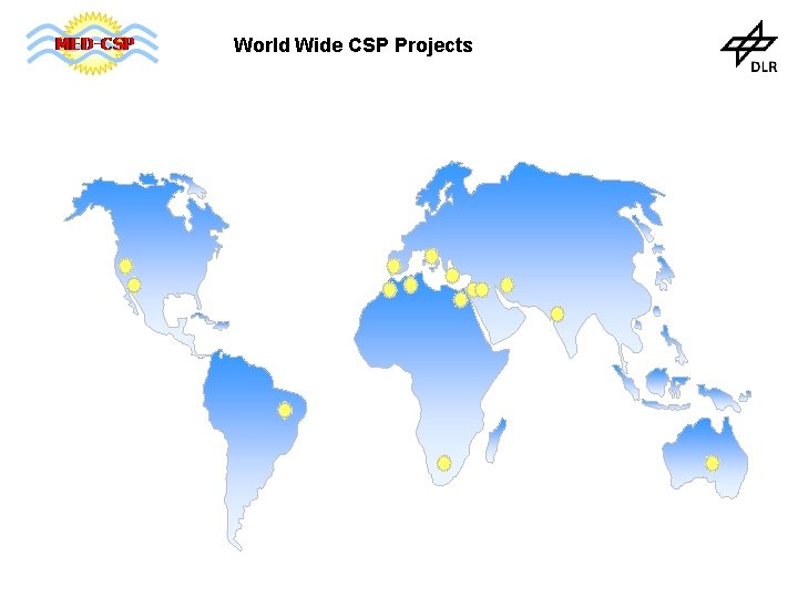 World Wide CSP Projects 