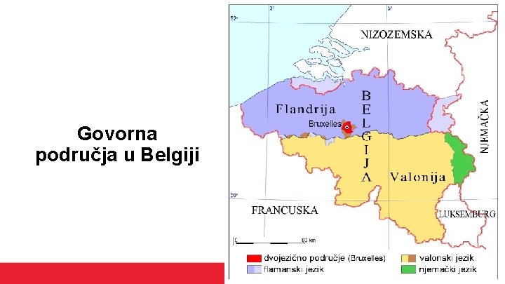 Govorna područja u Belgiji 