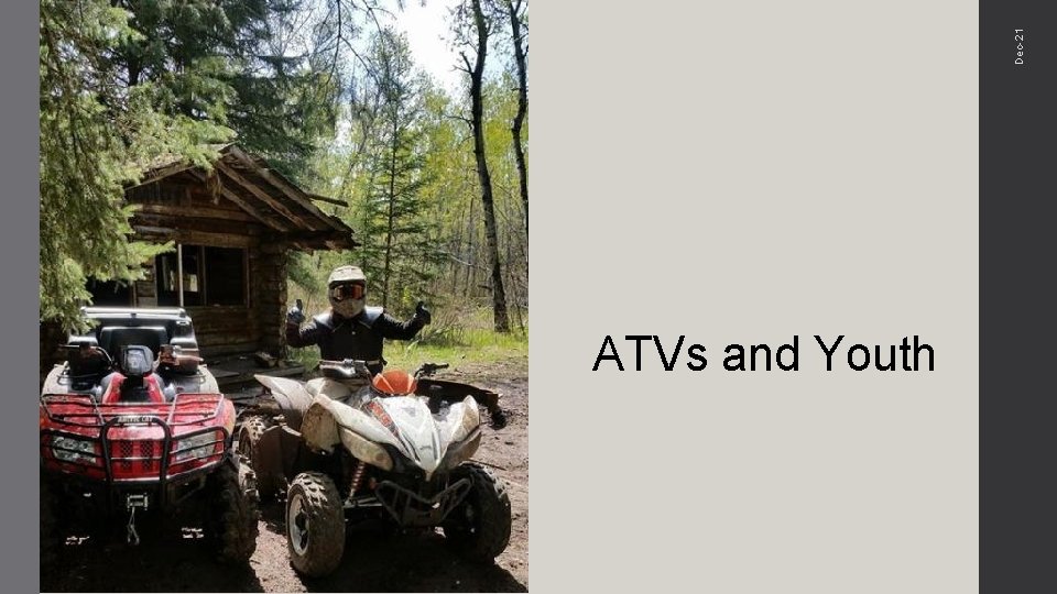 Dec-21 ATVs and Youth 