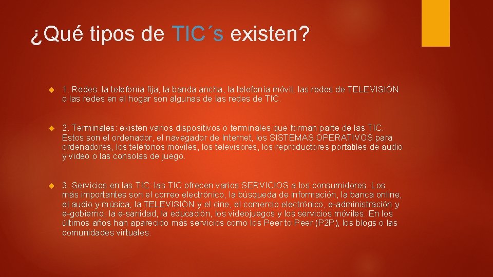 Las TIC y las TAC NOMBRE MAREVA DEL
