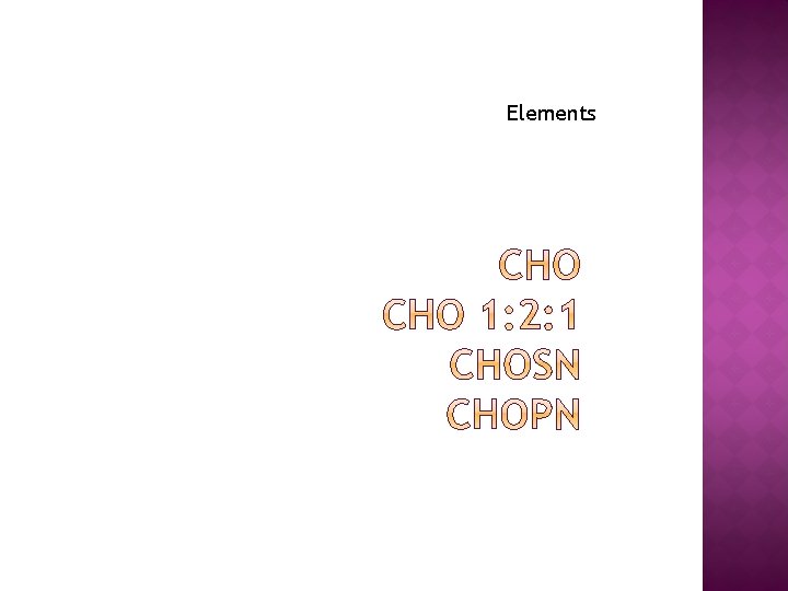 Elements 