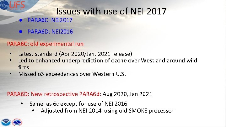 Issues with use of NEI 2017 ● PARA 6 C: NEI 2017 ● PARA