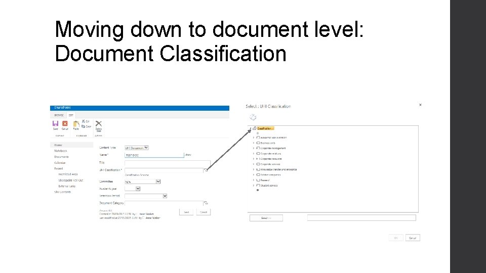 Moving down to document level: Document Classification 
