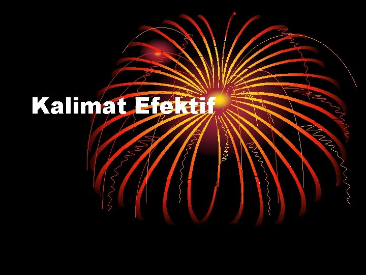 Kalimat Efektif 