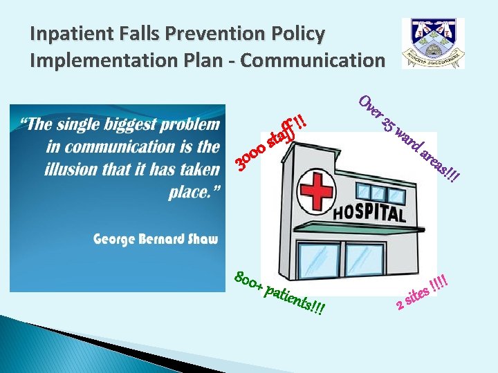 Inpatient Falls Prevention Policy Implementation Plan - Communication 0 0 30 800+ Ov ff Inpatient Falls Prevention Policy Implementation Plan - Communication 0 0 30 800+ Ov ff