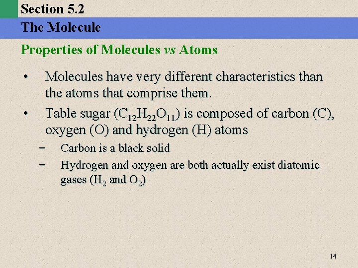Octatomic Molecules Chapter Five Atoms Molecules and Subatomic Particles Outline