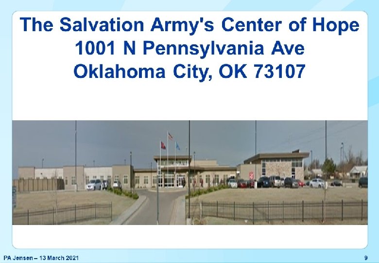 PA Jensen – 13 March 2021 9 