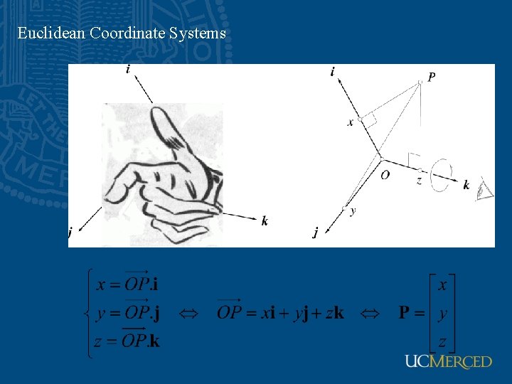 Euclidean Coordinate Systems 