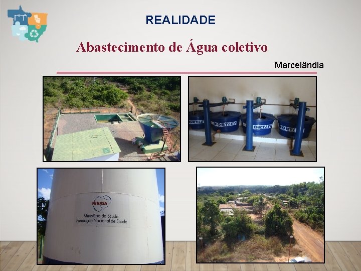 REALIDADE Abastecimento de Água coletivo Marcelândia 