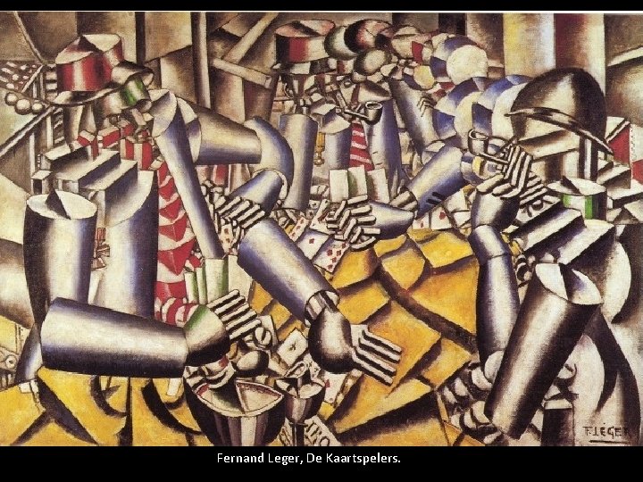 Fernand Leger, De Kaartspelers. 