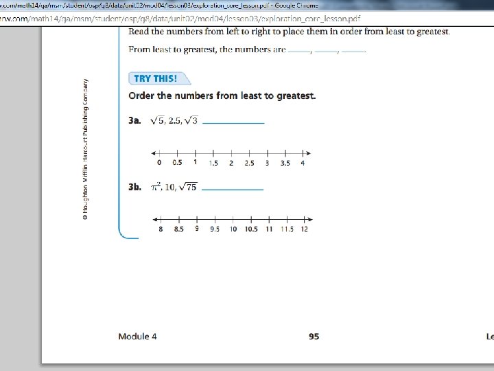 Estimating Square Roots 