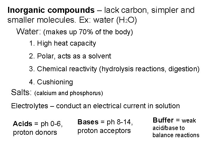 Chapter 2 Basic Chemistry Matter is anything that