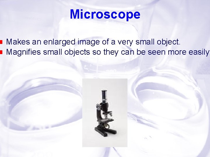 Slide 1 Laboratory Equipment Slide 2 Beaker n