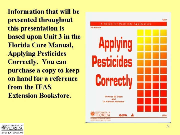 Information that will be presented throughout this presentation is based upon Unit 3 in