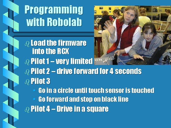 landing — robolab - robotic building and coding for... Girl Scout Lego Robotics Workshop Ruthe Farmer Cathy