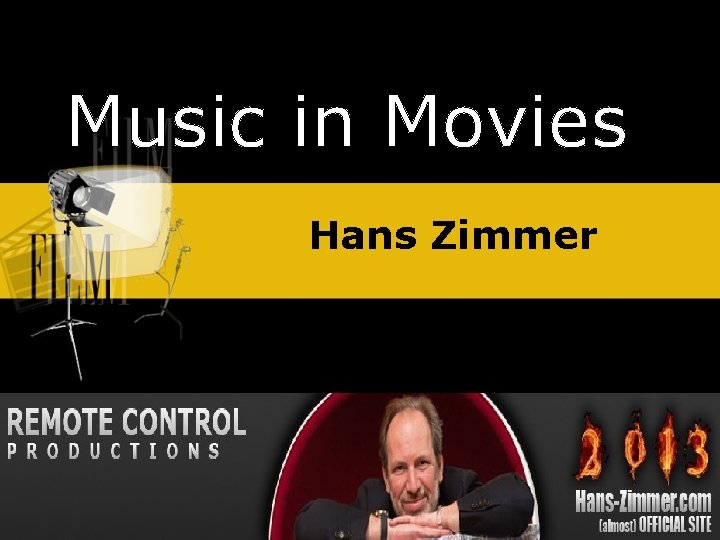 Music in Movies Hans Zimmer 
