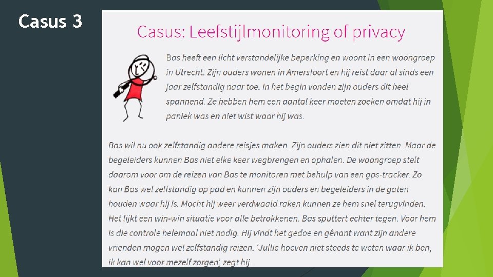 Casus 3 Casus 3