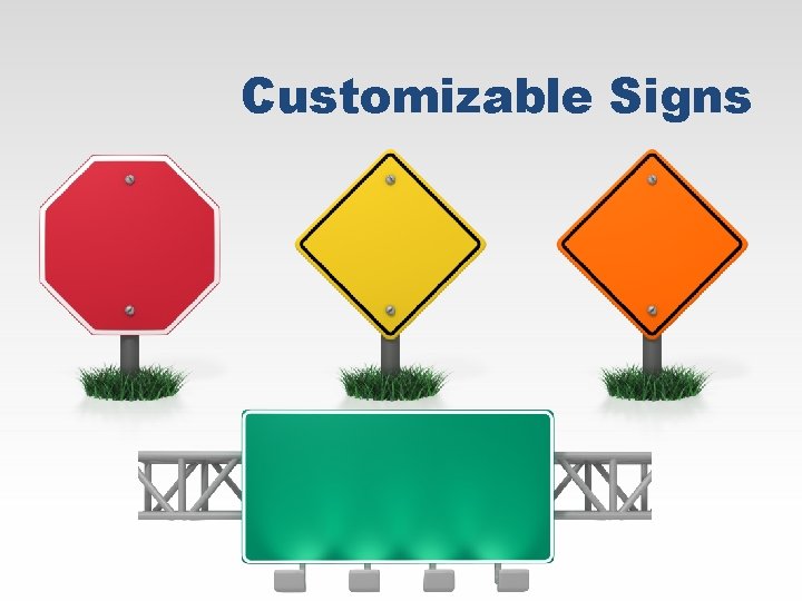 Customizable Signs 