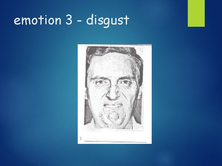 emotion 3 - disgust 