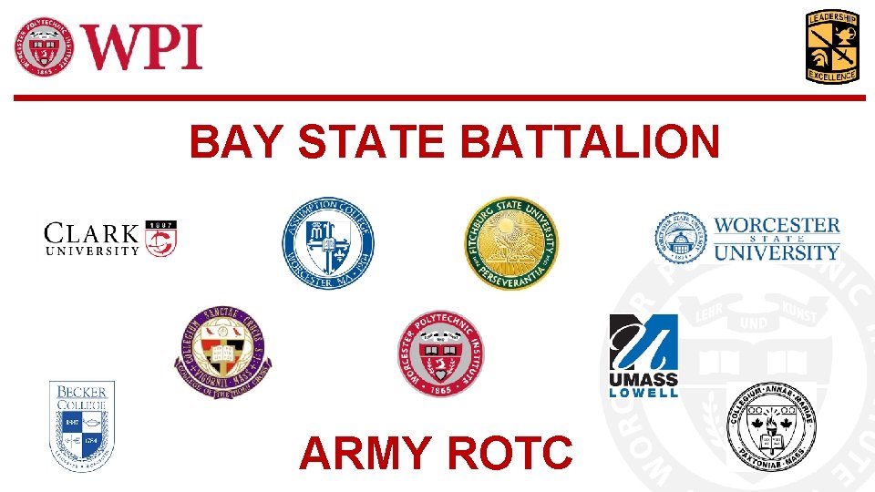 BAY STATE BATTALION ARMY ROTC 