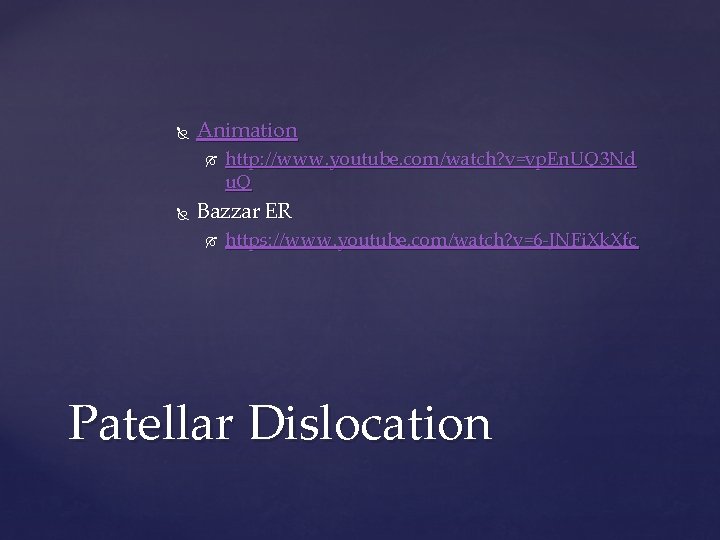  Animation http: //www. youtube. com/watch? v=vp. En. UQ 3 Nd u. Q Bazzar