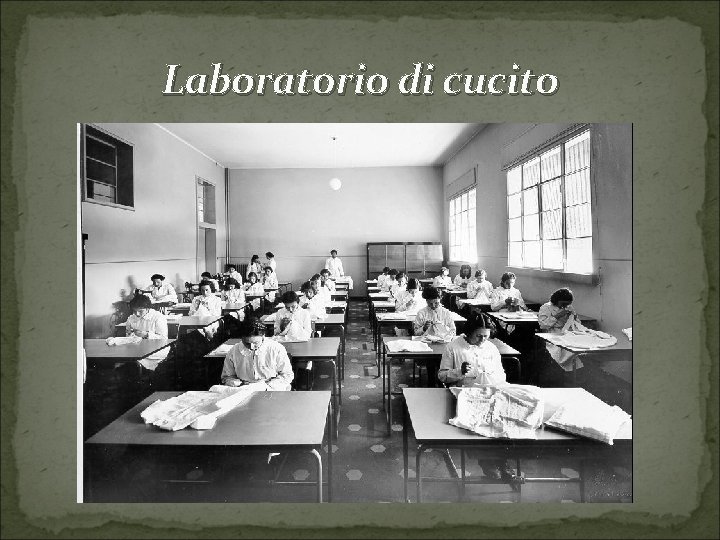 Laboratorio di cucito 