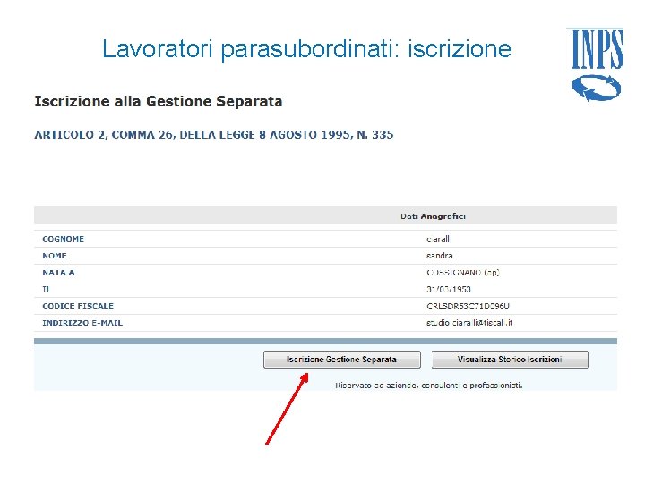 Lavoratori parasubordinati: iscrizione 