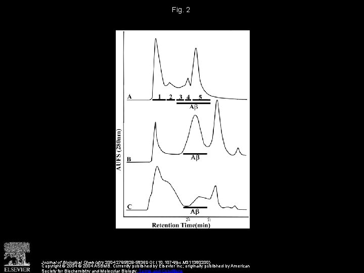 Fig. 2 Journal of Biological Chemistry 2004 2795829 -5836 DOI: (10. 1074/jbc. M 311380200)