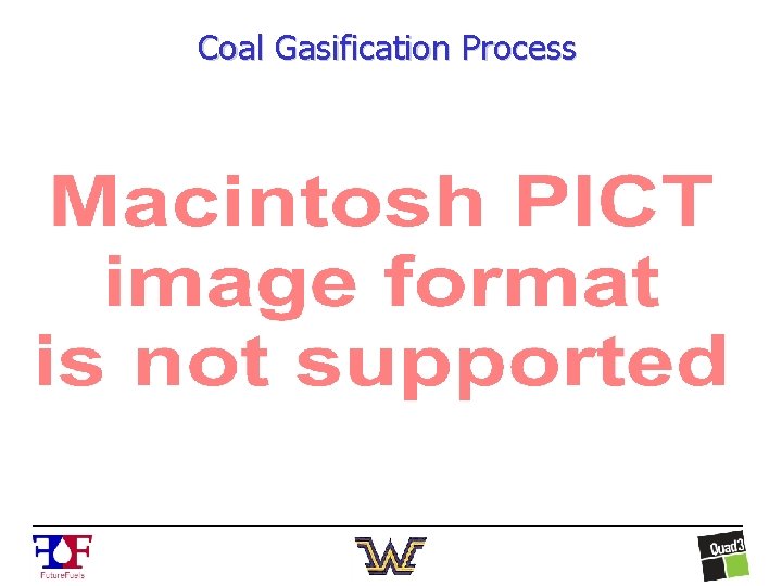 Coal Gasification Process 