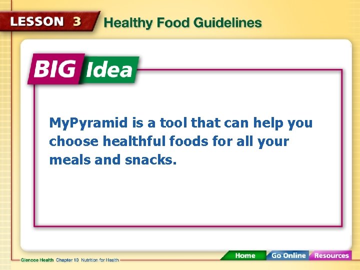 My. Pyramid is a tool that can help you choose healthful foods for all My. Pyramid is a tool that can help you choose healthful foods for all