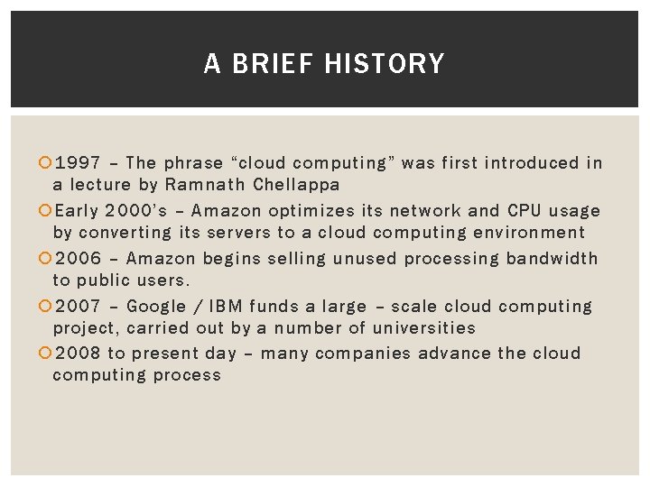 CLOUD COMPUTING Presentation By Jack Isenberg WHAT THIS