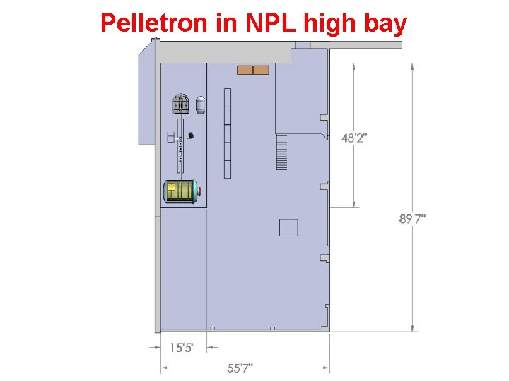 Pelletron in NPL high bay 