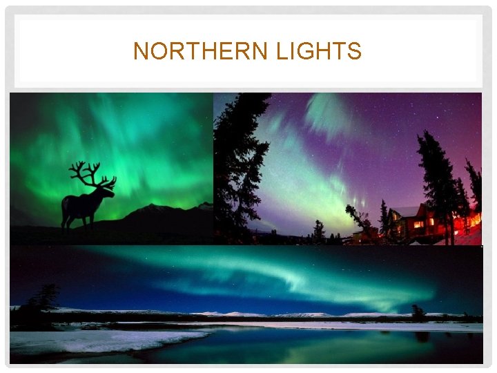 NORTHERN LIGHTS 