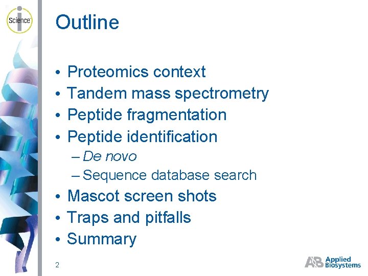 Protein Identification Using Tandem Mass Spectrometry Nathan Edwards